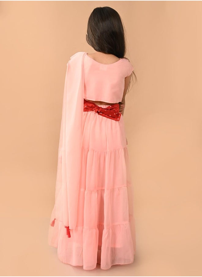 LILPICKS - Lehenga Choli Set with Attached Dupatta - Image 1