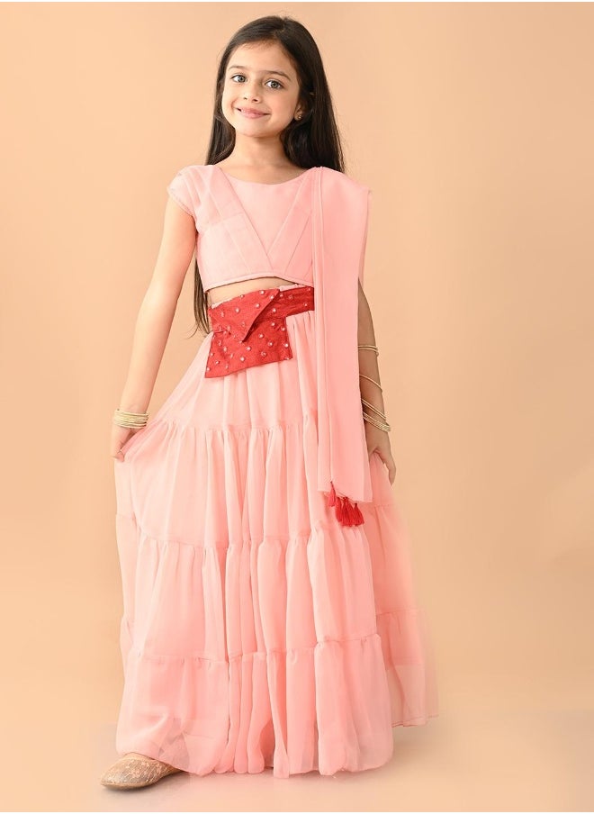 LILPICKS - Lehenga Choli Set with Attached Dupatta - Image 1