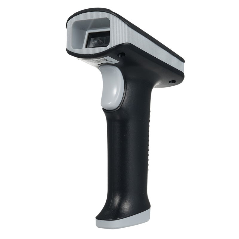 2D 1D QR Barcode Scanner UHF RFID Function CMOS Scanning with 4 LED Display BT & 2.4GHz Wireless Connection Vibration Prompt Compatible with Windows Android Linux Mac for Supermarket Retail Library Logistics Warehouse - Image 2