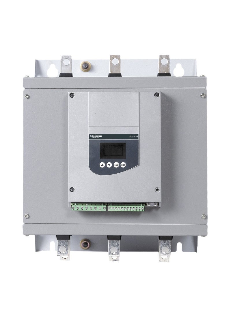 Schneider Electric - Schneider Soft Starter Altistart 48 soft Starter for asynchronous motor ATS48 233 A 230..415 V 55..220 KW ATS48C25Q - Image 1