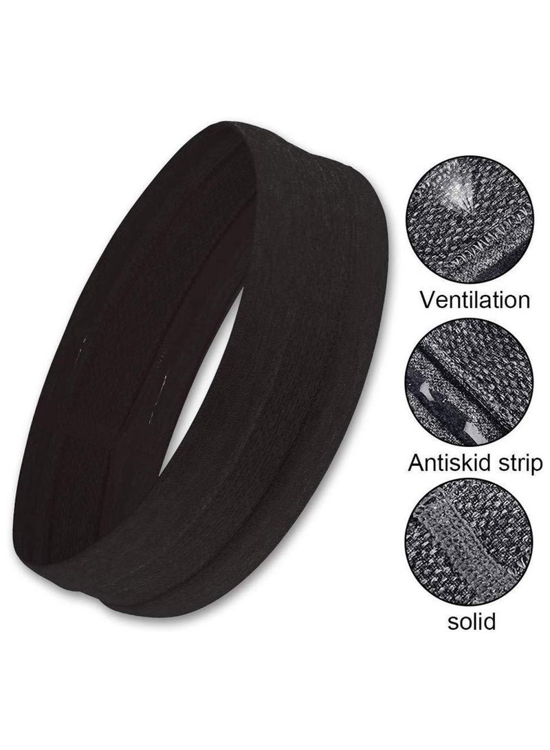 Generic Men Women Sweat Wicking Sports Headband  - Image 2