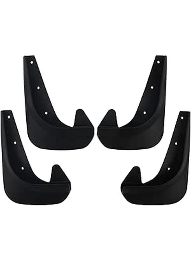 Universal Car Mud Flaps Set of 4 Front and Rear Wheel Splash Guards for Vehicle Protection - Image 1