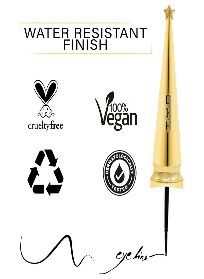 T.Y.A Good Choice India Eye Liner, Water Resistant, Long-Lasting, Shade- Black 01, Pink 02, Green 03, Copper 04, Silver 05, Gold 06, Blue 07, 5.5ml Each (ELNR102) - Image 2