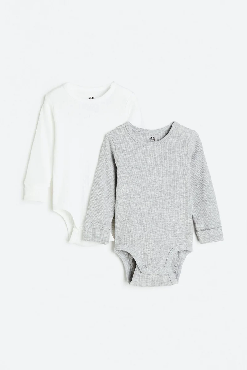 اتش اند ام Infant 2 Pack Essential Bodysuit