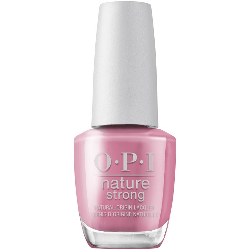 OPI Nature Strong Knowledge is Flower | Opaque Soft Pink CrÃ¨me Natural Origin Nail Polish | Plant Based, Vegan, Cruelty Free - Image 2