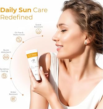 Brinton جل واقي الشمس برينتون يو في دوكس سيليكون SPF 50 PA واسع الطيف للوجه والجسم 100 جرام - Image 2