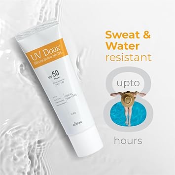 Brinton جل واقي الشمس برينتون يو في دوكس سيليكون SPF 50 PA واسع الطيف للوجه والجسم 100 جرام - Image 5