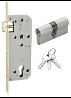 Nobel Modern Door Lock Nobel Luxury Lock Body 85x45 (SILVER)  - Image 2