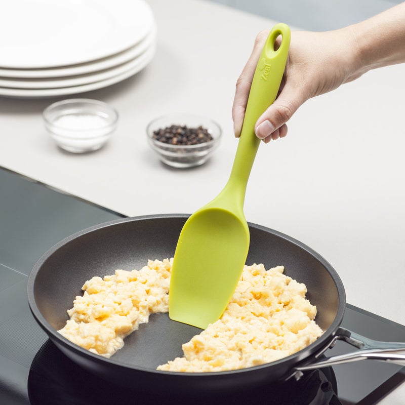 zeal Zeal Silicone Non-Scratch Spatula Spoon Lime (10 /26cm) - Image 2
