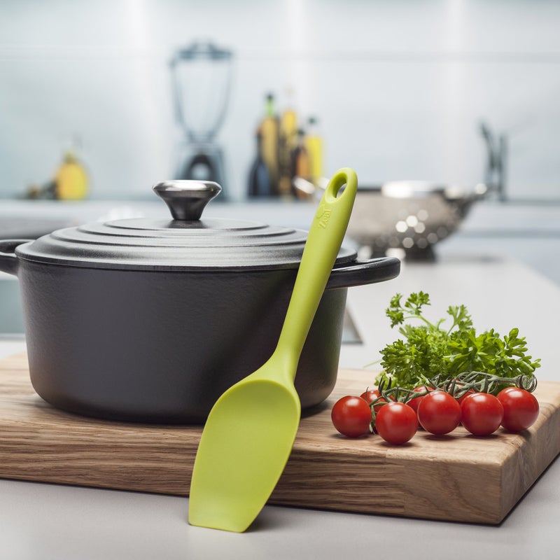 zeal Zeal Silicone Non-Scratch Spatula Spoon Lime (10 /26cm) - Image 4