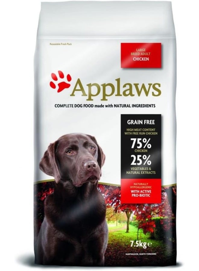 Applaws Dog Dry 7.5KG Large Breed Adult Chicken
