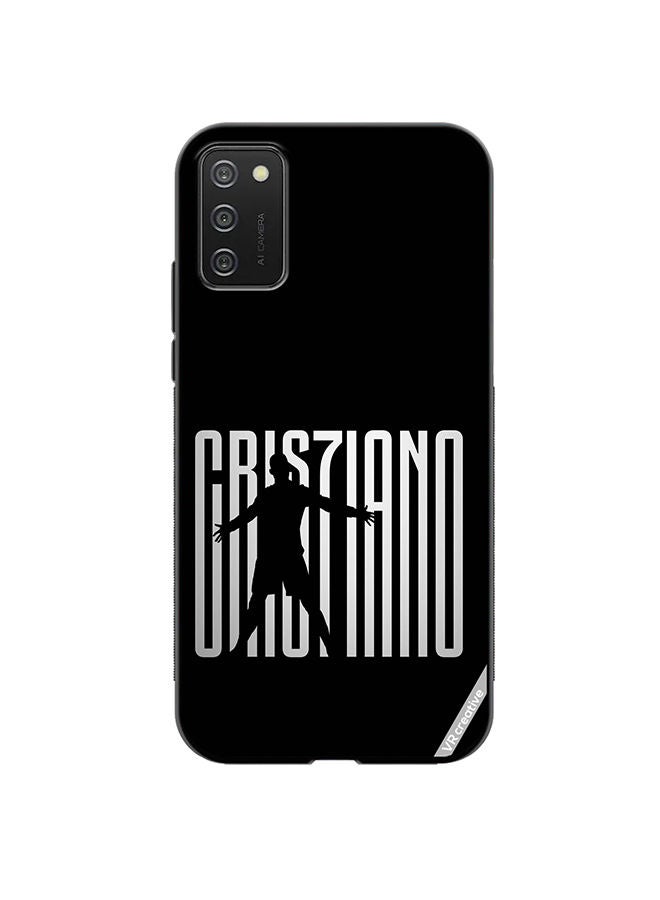 VR CREATIVE Protective Case Cover For Samsung Galaxy A02s Ronaldo Design Multicolour - Image 1