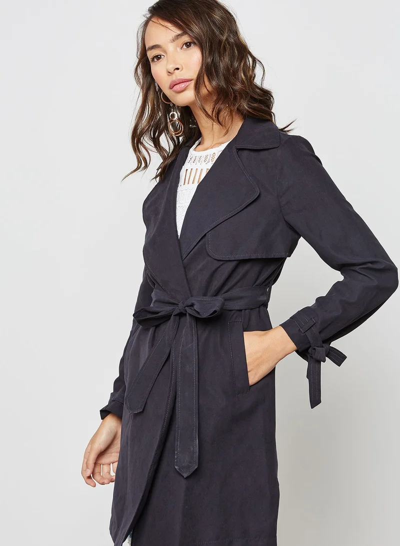 DOROTHY PERKINS Longline Belted Jacket