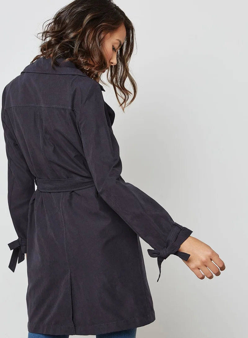 DOROTHY PERKINS Longline Belted Jacket