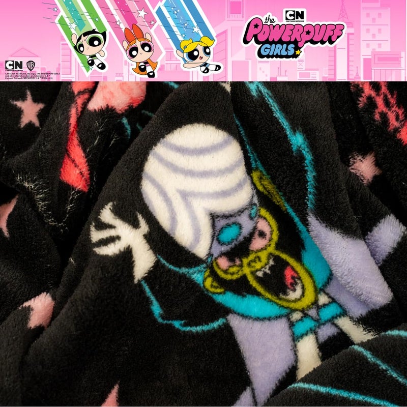 Franco Franco Collectibles The Powerpuff Girls Bedding Super Soft Plush Blanket  62 in x 90 in  (Officially Licensed Product) - Image 5