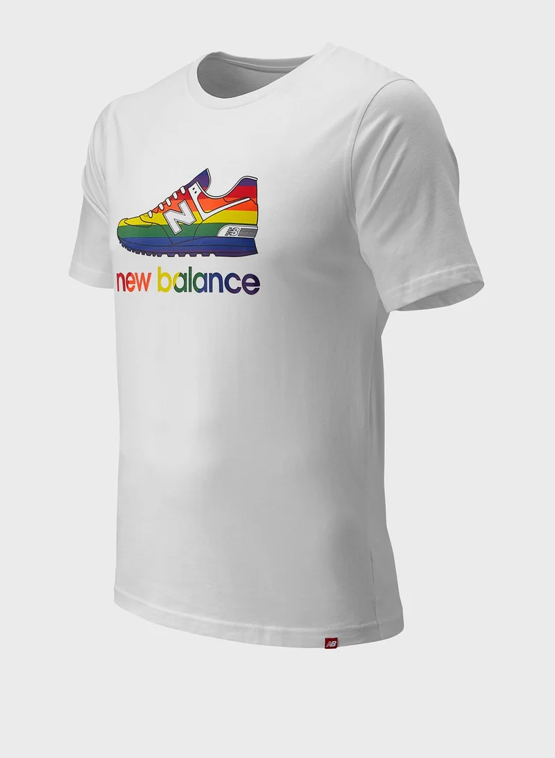 New Balance Pride Shoe T-Shirt