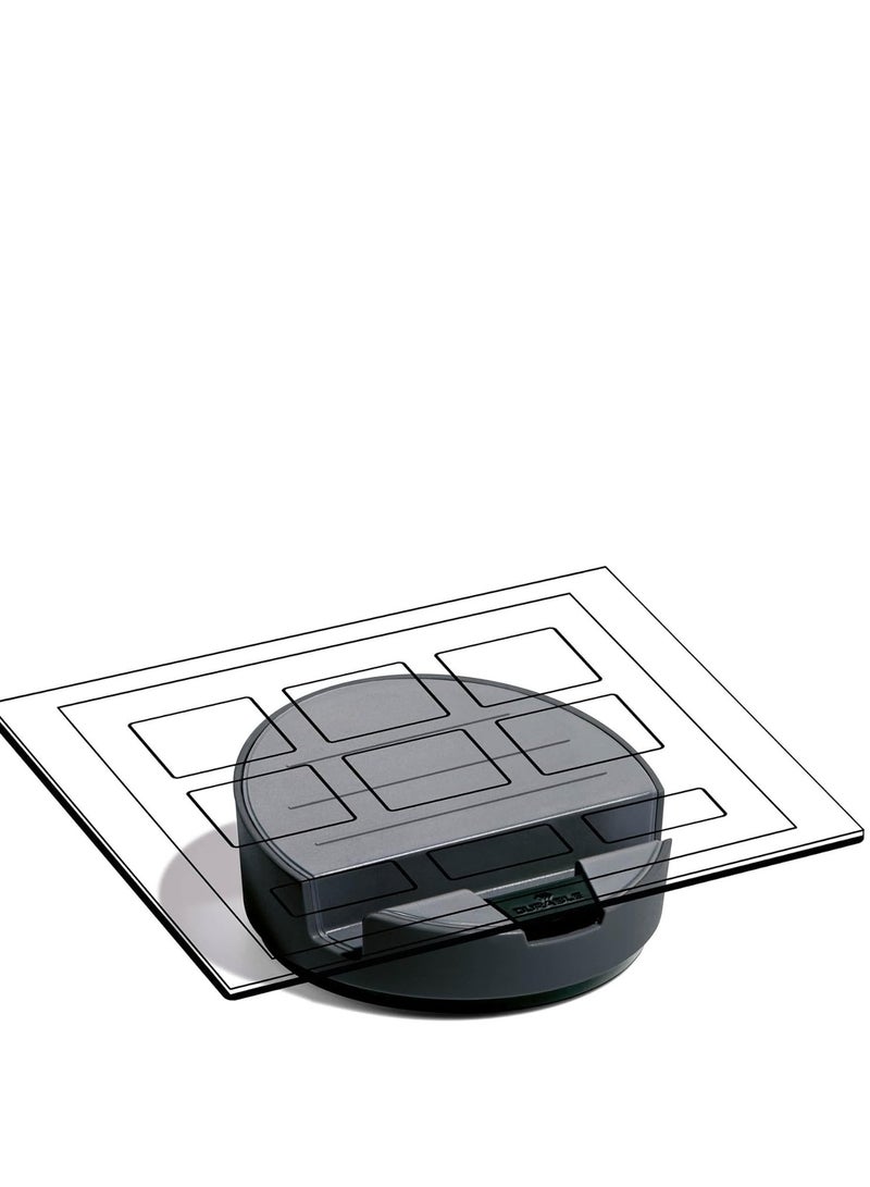 Durable قاعدة تابلت دائمة 761158 VARICOLOR لأي نوع وطراز مع دوران 360 درجة - فحم - Image 3