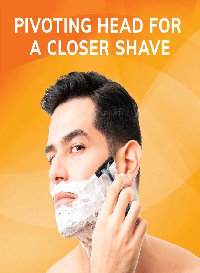 BIC Sensitive 3 Razors, 3 Blades, Lubricating Strip, Pivoting Head, 6 Count for Men with Sensitive Skin - Image 4