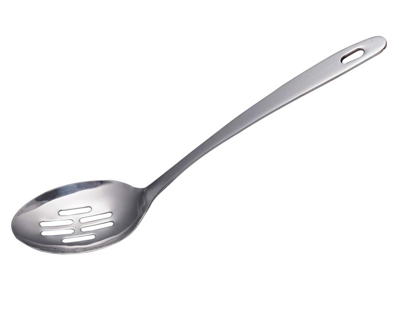 IMEEA Large Slotted Spoon Stainless Steel Serving Spoon for Cooking 128Inch