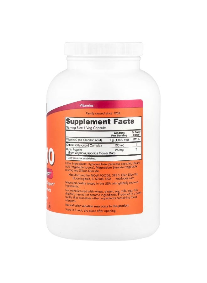 now C-1000, 500 Veg Capsules - Image 2