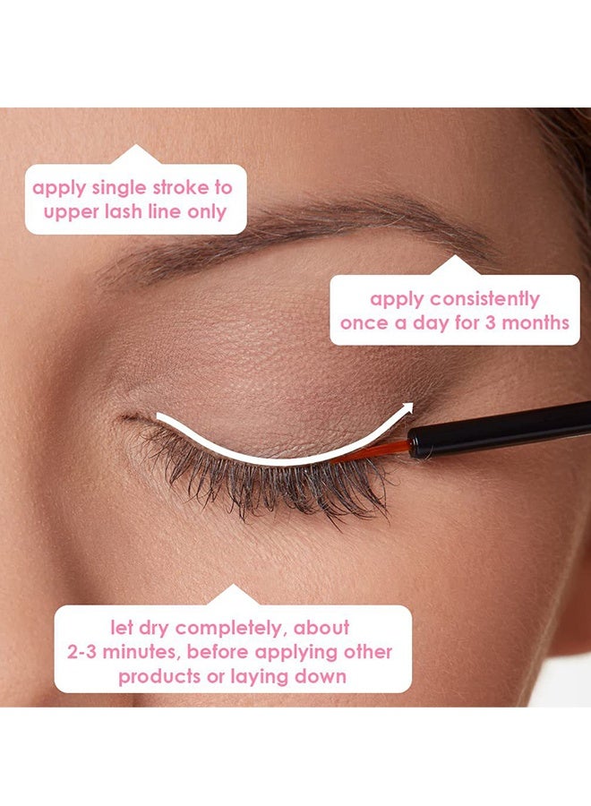 iBealee Eyelash Serum Boosted Growth and Thicker，Lashes Promote Thickens Look of Curls Lifts，Plant Extracts Denser and Healthier - Image 3