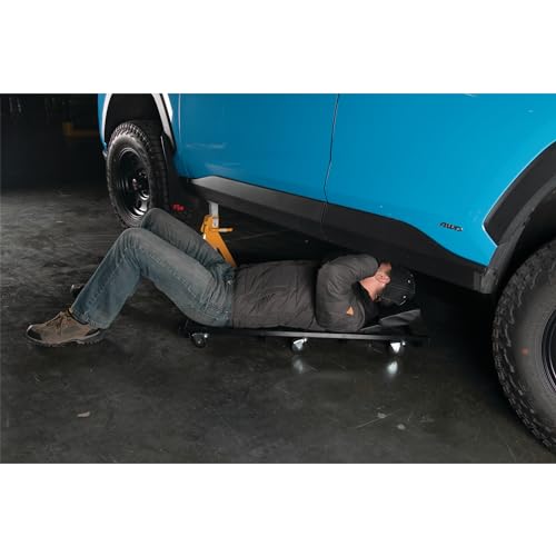 Performance Tool W85005 40-Inch 6-Caster Rolling Shop Creeper with Adjustable Cushioned Headrest - Image 5