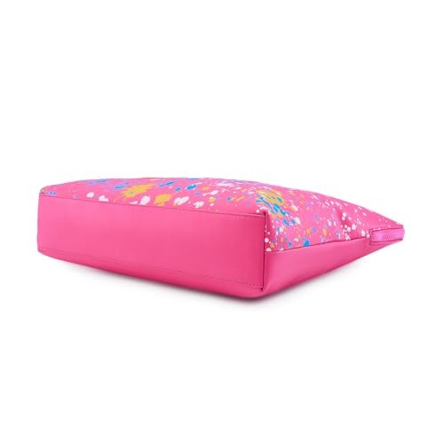 Caprese Splash Laptop Bag for Women (Large, Fuchsia) - Image 5