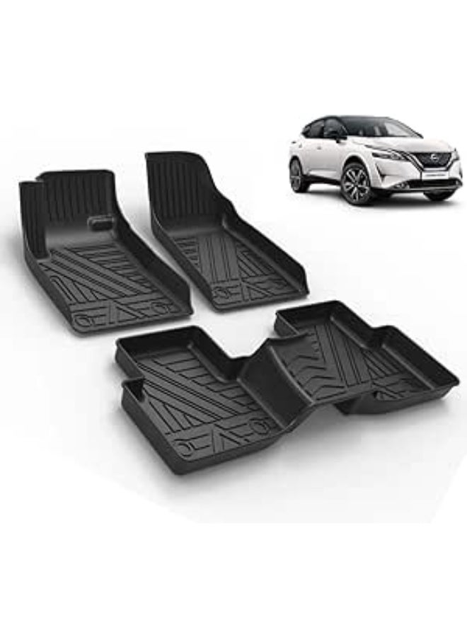 Generic TPE Floor Mats Compatible with Nissan Qashqai New Qashqai 2022-2025 - Image 1