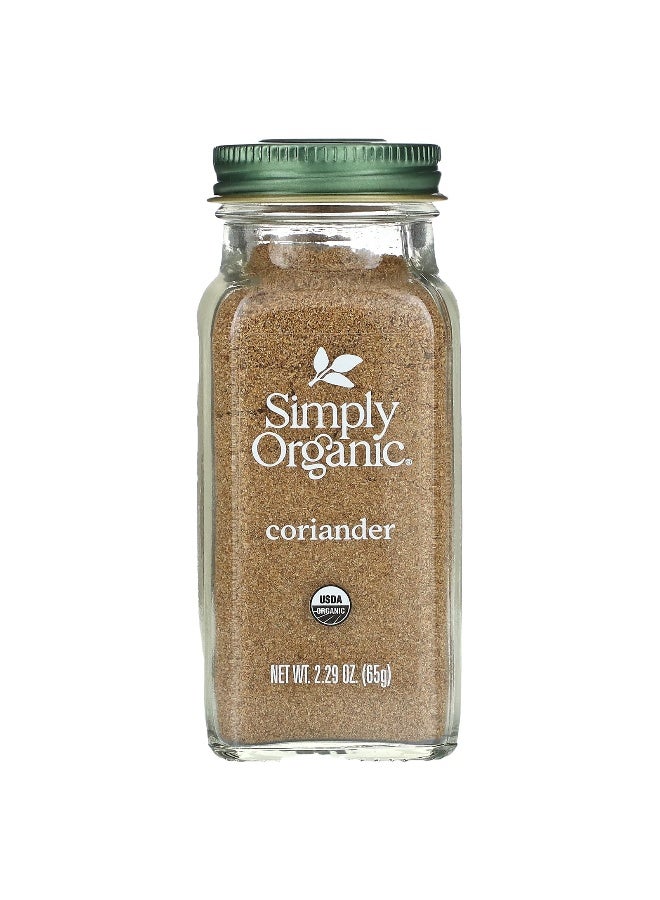 Simply Organic, Coriander, 2.29 oz (65 g) - Image 1