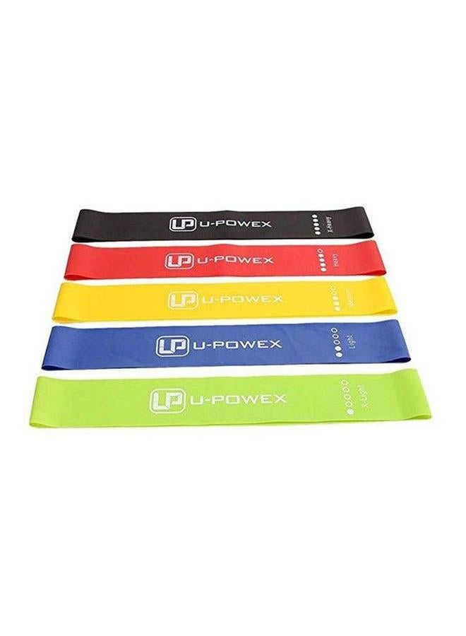 Generic Set Of 5 Resistance Loop Exercise Band,Rubber Band For Strength Training Fitness Bands Workout Yoya Crossift - Image 2