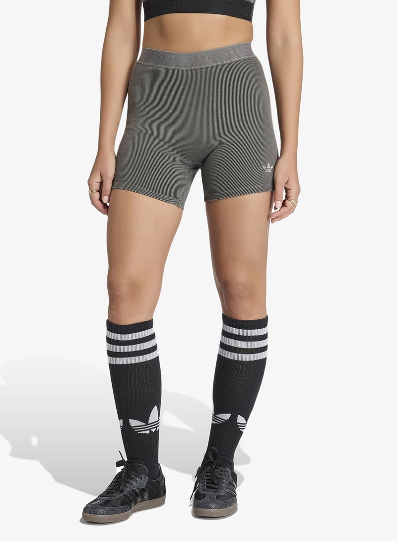 adidas Originals Essentials Rib Tights 1/4 Washed - Image 1