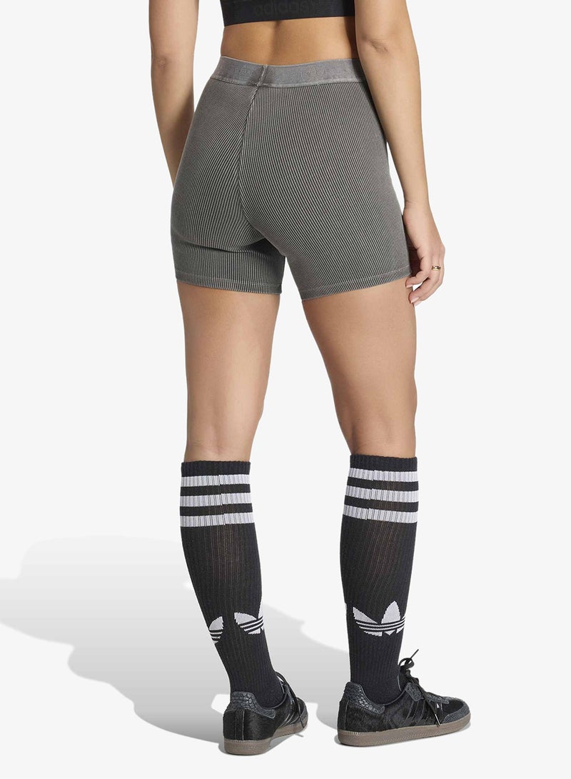 adidas Originals Essentials Rib Tights 1/4 Washed - Image 2
