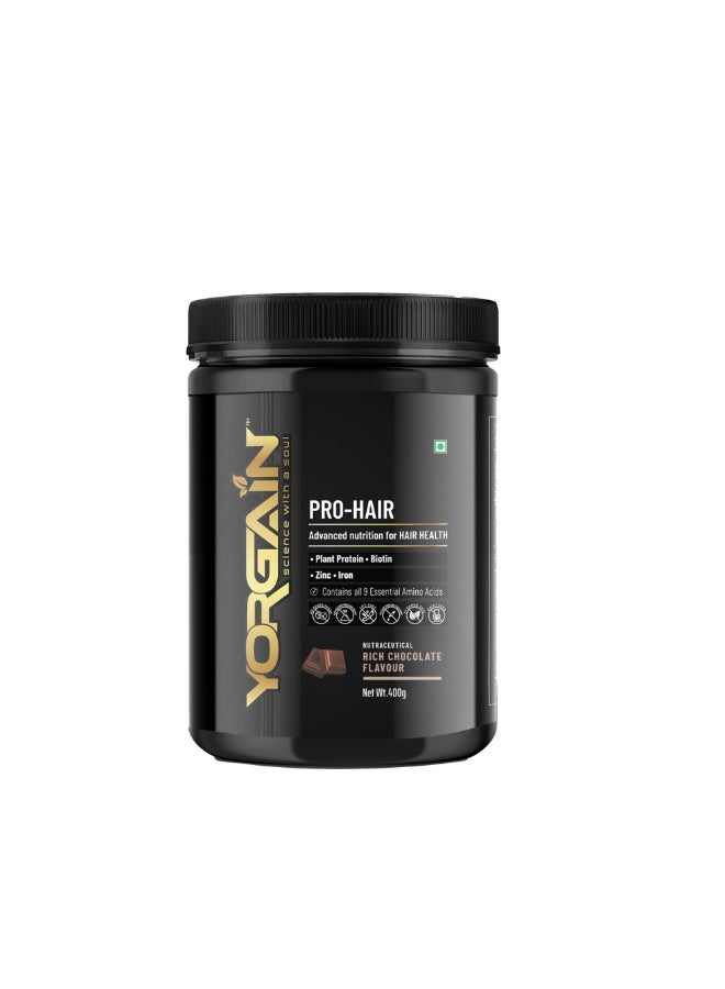 Yorgain Pro-Hair Rich Chocolate Flavour Powder (400gm)