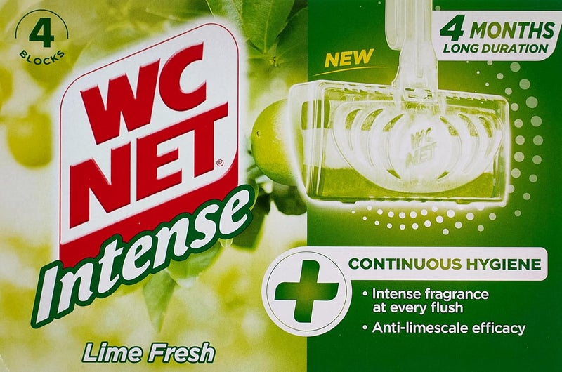 WC NET Intense Solid Rim Blocks Lime Fresh 4PCS 1+1 FREE - Image 2