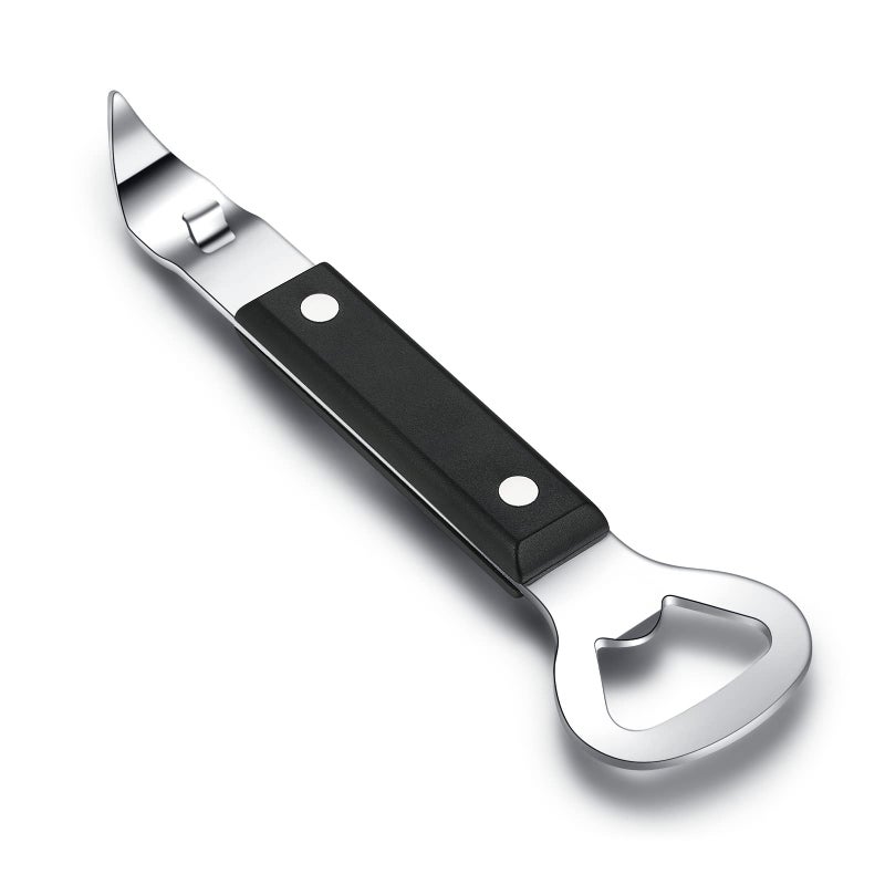 HANCELANT Can Punch Bottle Opener Manual Stainless Steel Can Opener 1 Pack