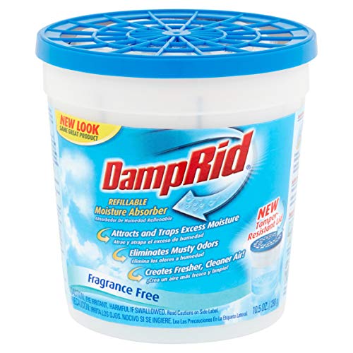 DampRid Refillable Moisture Absorber, Fragrance Free, 10.5 Ounce (Pack of 6) - Image 2