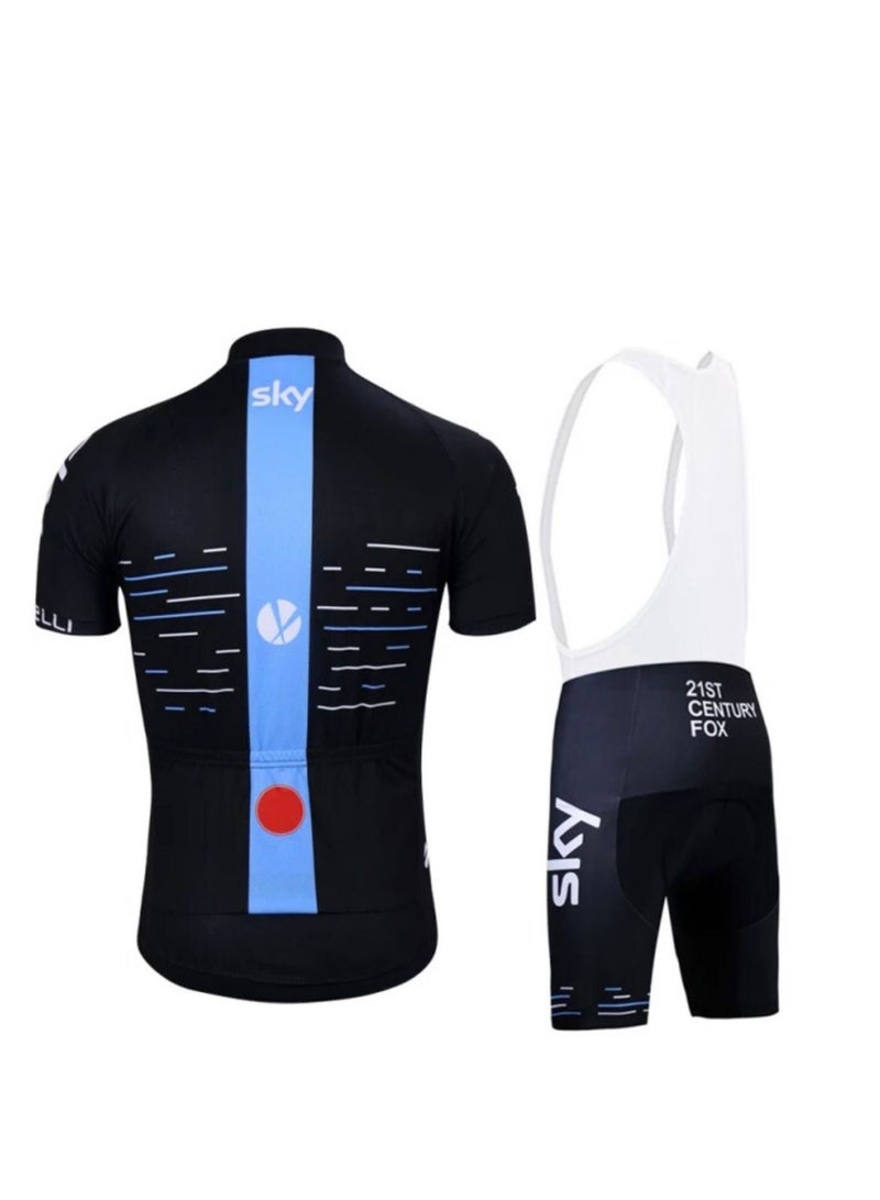SKY Cycling Jersey Set SKY XXL - Image 1