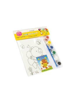 Keep Smiling Artist Printed Canvas For Acrylic Painting Clear  - Image 3