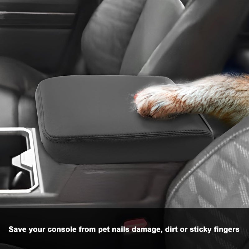 SXCY for 2025 2026 Toyota 4Runner Armrest Cover for 2025 2026 Toyota 4Runner Accessories 2025 2026 4Runner Center Console Cover 2025 2026 4Runner Middle Console Cover (Thin Cover with Black Line) - Image 4