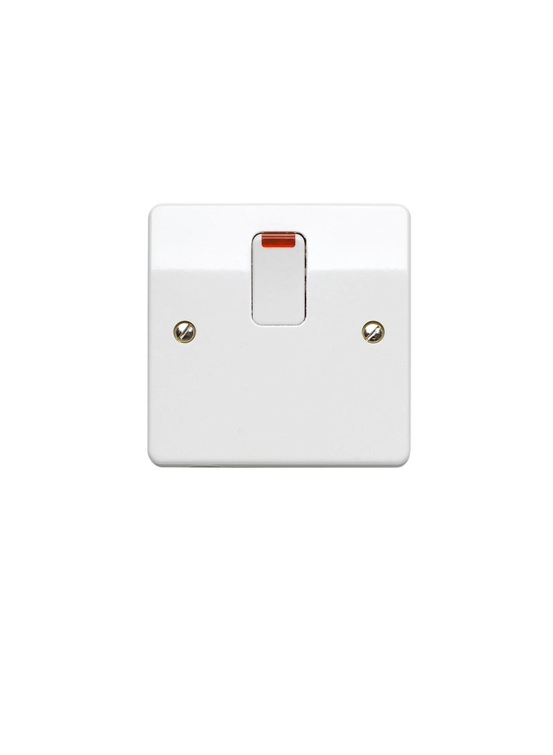 ام كي MK K5423WHI 20 أمبير مفتاح ثنائي القطب مع نيون - Image 2