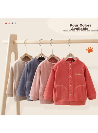 Labi Children'S Clothing, Kids' Jacket Autumn Style, Boys And Girls Baby Fleece Casual Jacket, Cardigan Top, Khaki 090 - pzsku/Z89CC4D18849985750F16Z/45/1757075216/896376f9-551b-4ad1-844c-00b708ac6530