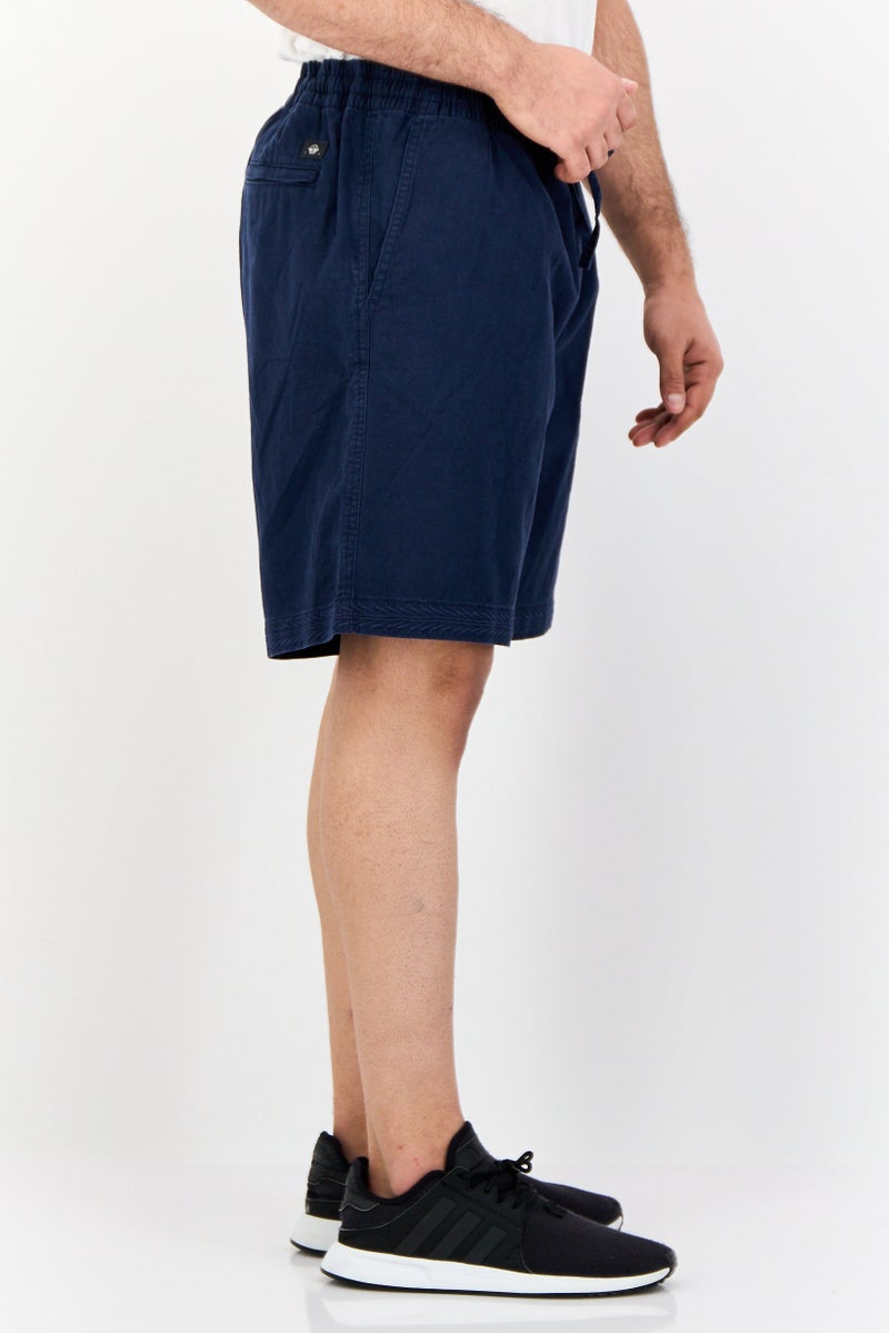 DOCKERS Men Drawstring Basic Shorts, Navy  - Image 2