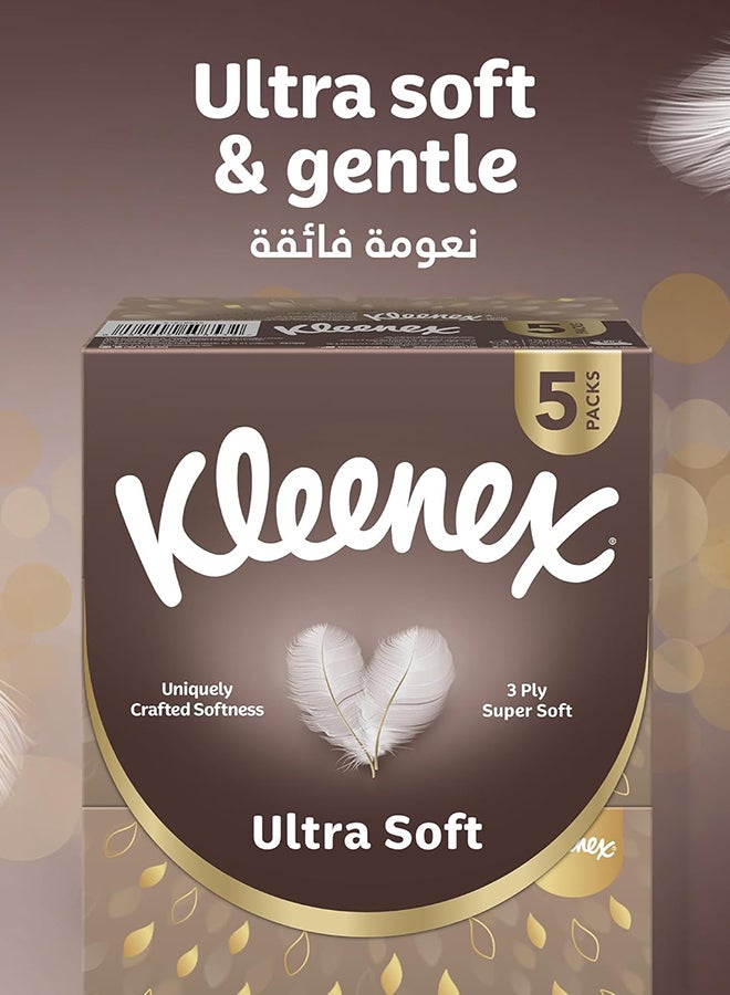 Kleenex Ultra Soft Premium Facial Tissues, Pack of 30 Boxes 96 Sheets X 3 Ply - Image 2