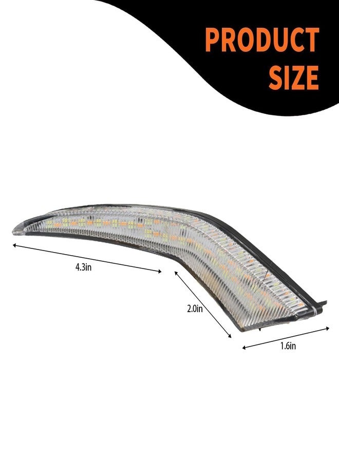 Aspaton Three Color Bumper Fog Lights DRL Daytime Lamp W/Wiring Harness Compatible with Corolla L LE XLE 2020 2021 2022 - Image 5