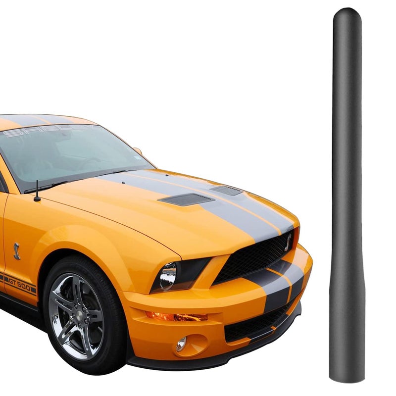 RooFox 4 Inch Antenna for Ford Mustang 19942009 Ford Mustang Antenna Aluminium Alloy Antenna Replacement Mast - Image 2