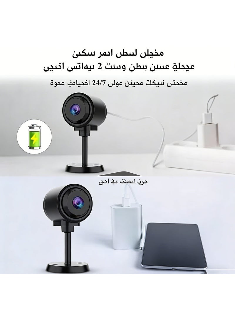 Mini Security Cameras Wireless Outdoor Indoor 1080P HD Mini WiFi Home Security Cameras Camera Baby Monitor with Camera and Audio Camera with Motion Detection Night Vision - Image 3