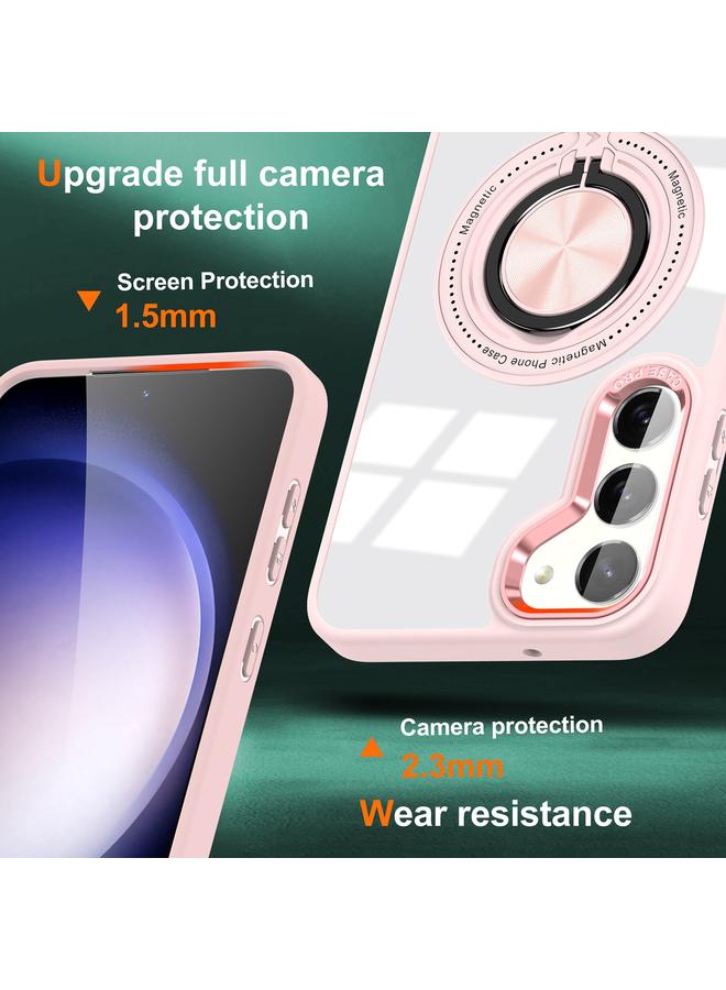 erorex Case For Samsung Galaxy S23 5G Magnetic Rotating Ring Holder Phone Case - Image 2
