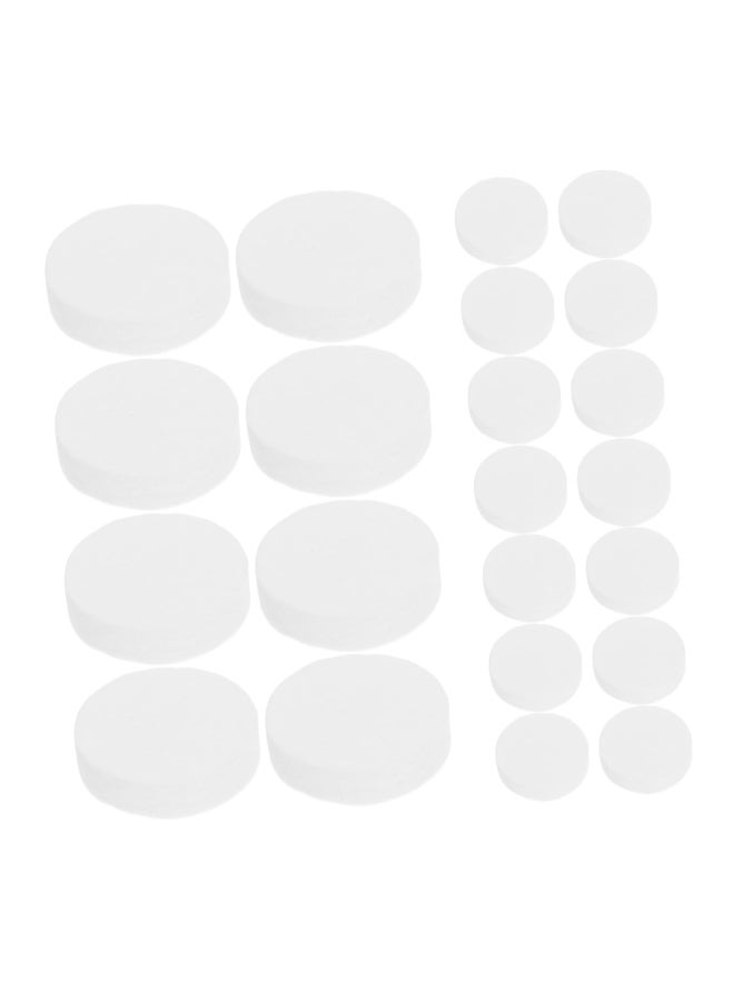 FRCOLOR 100pcs Compressed Cotton Facial Mask Sheets DIY Disposable Face Mask for Home Skin Care - Image 2