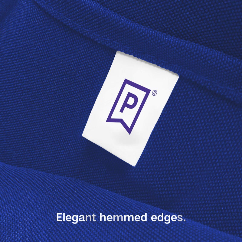 Gee Di Moda Fitted Tablecloth - 72 x 30 Inch Royal Blue Fitted Table Cloth for 6 Foot Rectangle Table - Heavy Duty Washable Fabric - for 6 Ft Buffet Table Holiday Party Dinner Wedding & Trade Show - Image 5