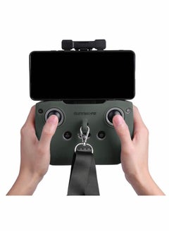 Y&D Remote Controller Protective for DJI Mavic Air 2, Silicone Shock-Proof Cover Anti-Choc Bag Case Skin Anti-scratch with Lanyard 2 Control-Green  - Image 3